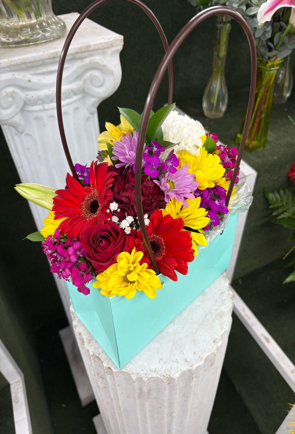 Flower Tote Bag IN THE COOLER 