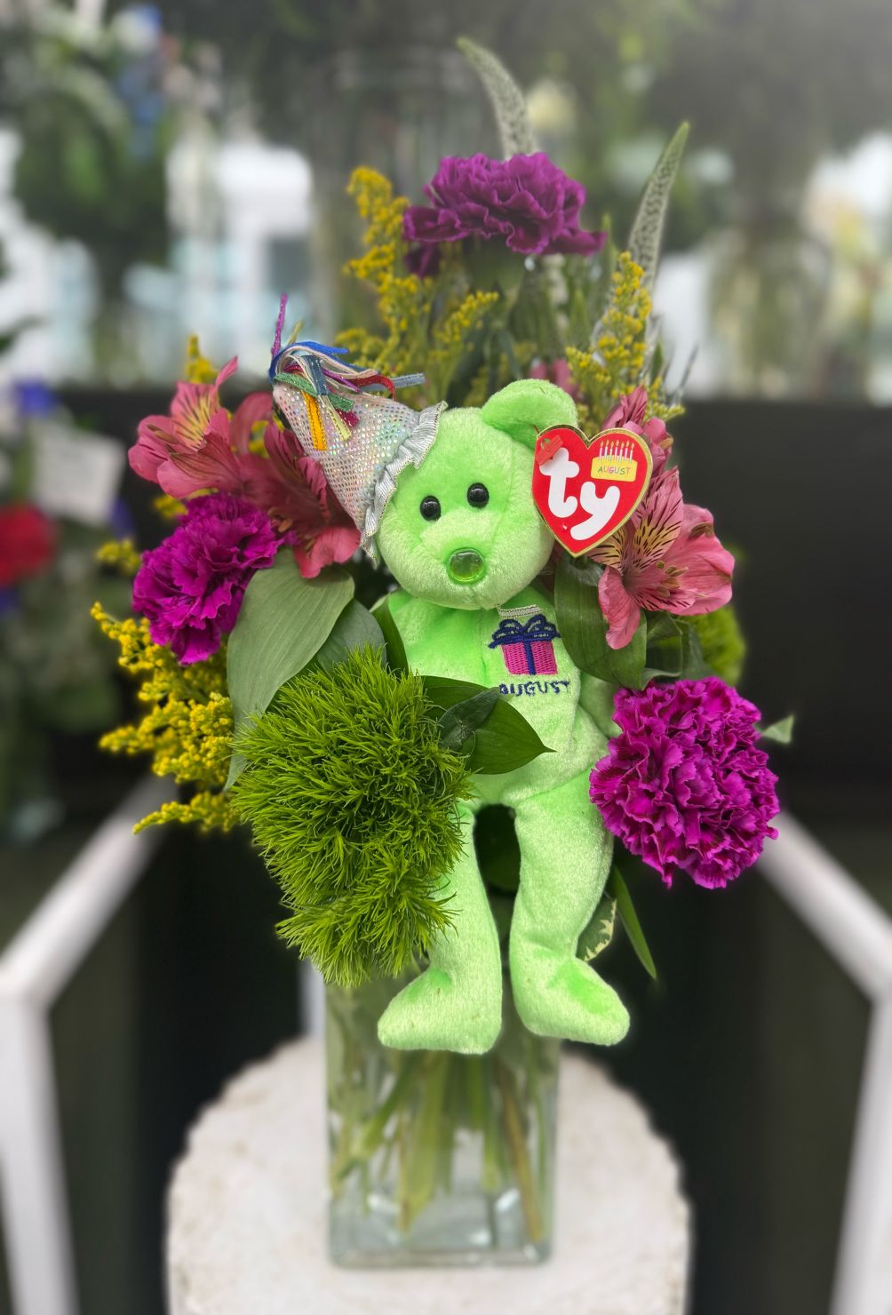 AUGUST ARRANGEMENT IN THE COOLER