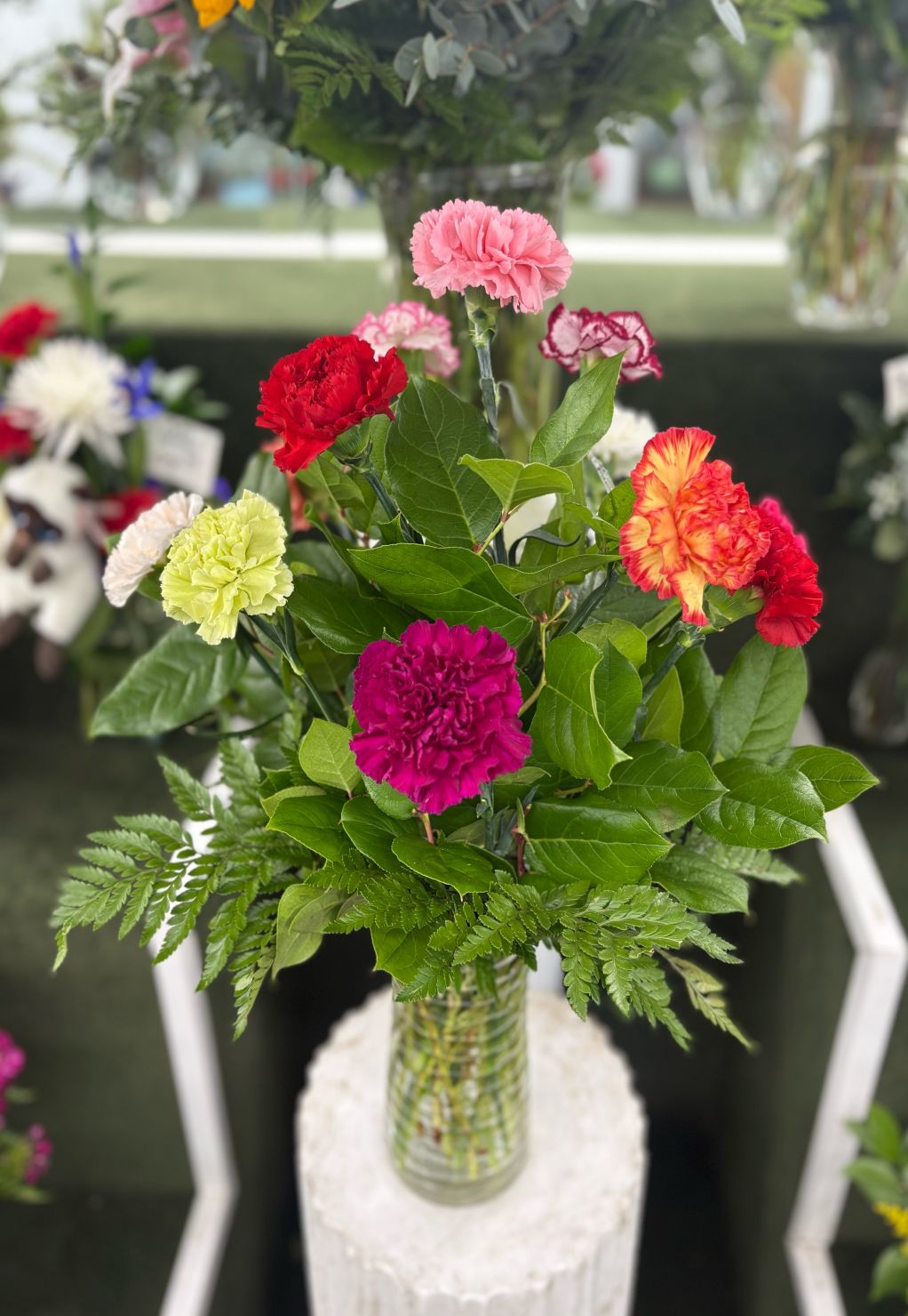Mix of Carnation Arrangement IN THE 