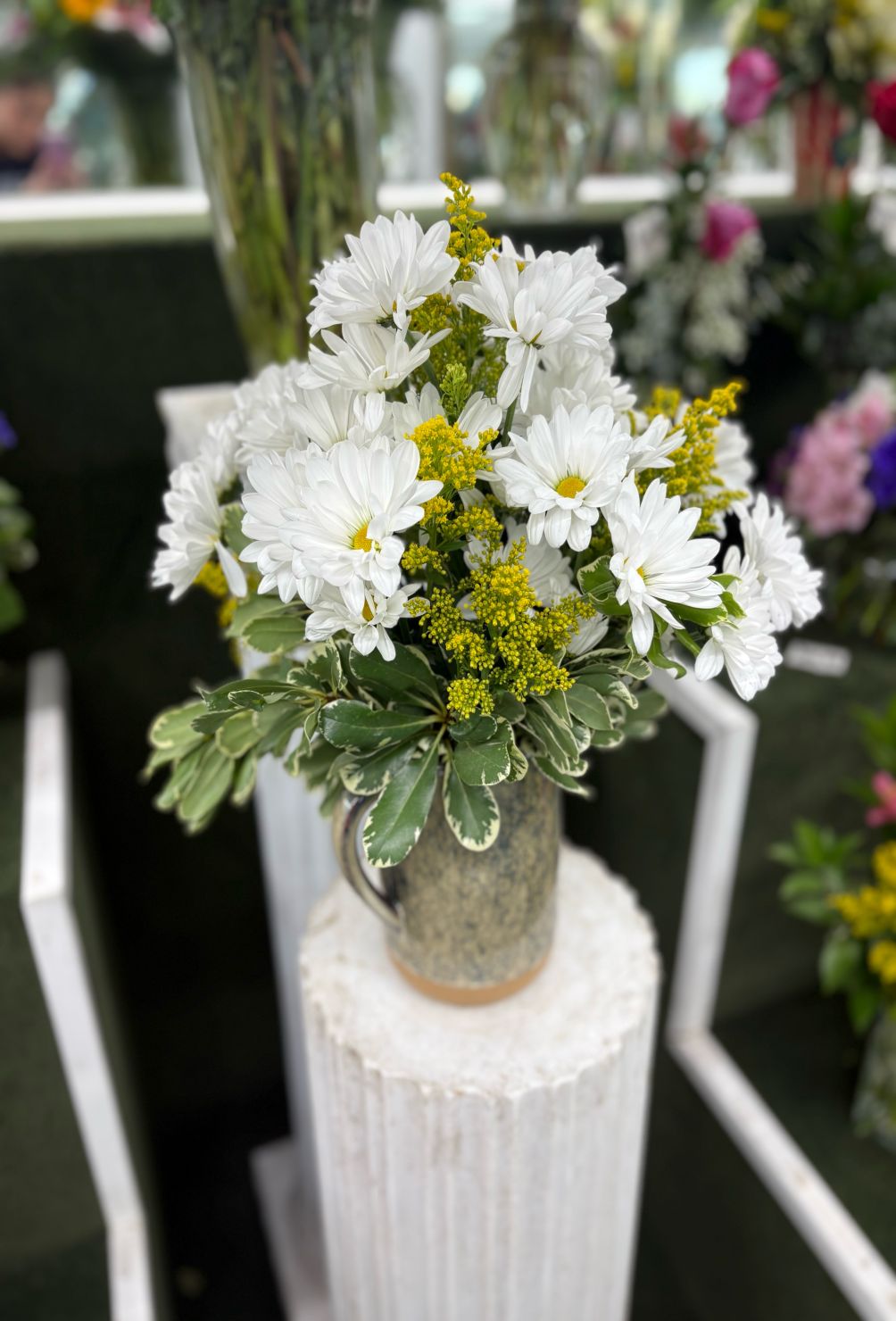 Hazy Daisy Arrangement IN THE COOLER 