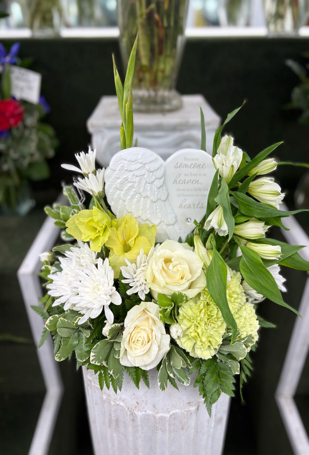 Hearts in Heaven Bouquet IN THE COOLER 