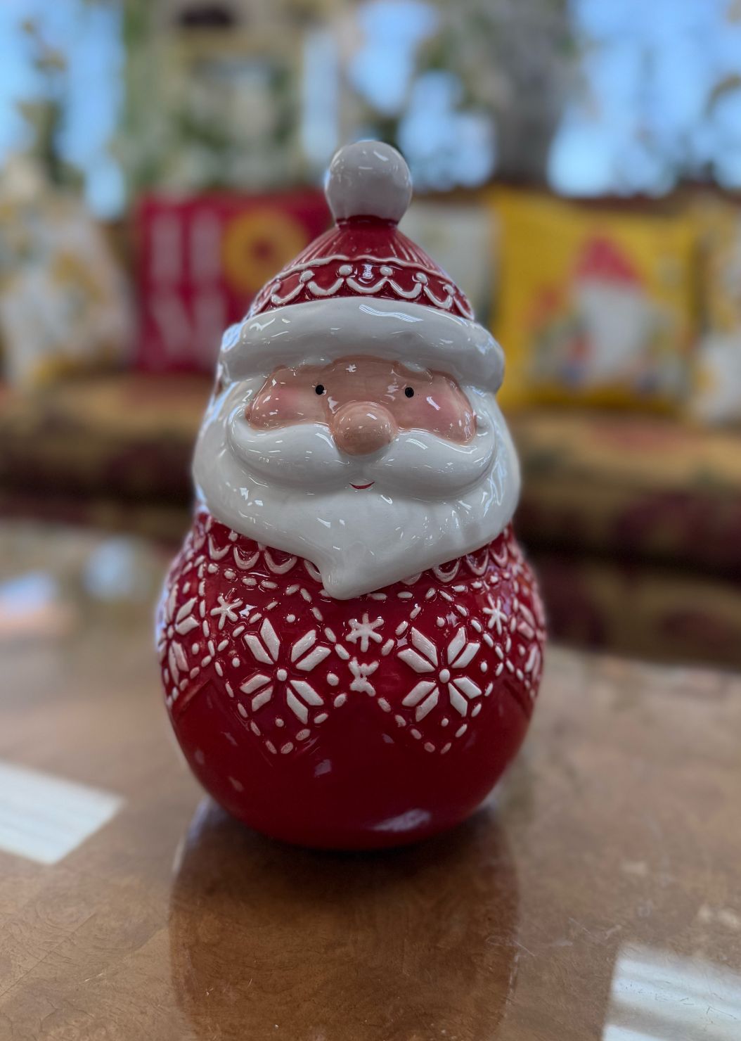 SANTA COOKIE JAR