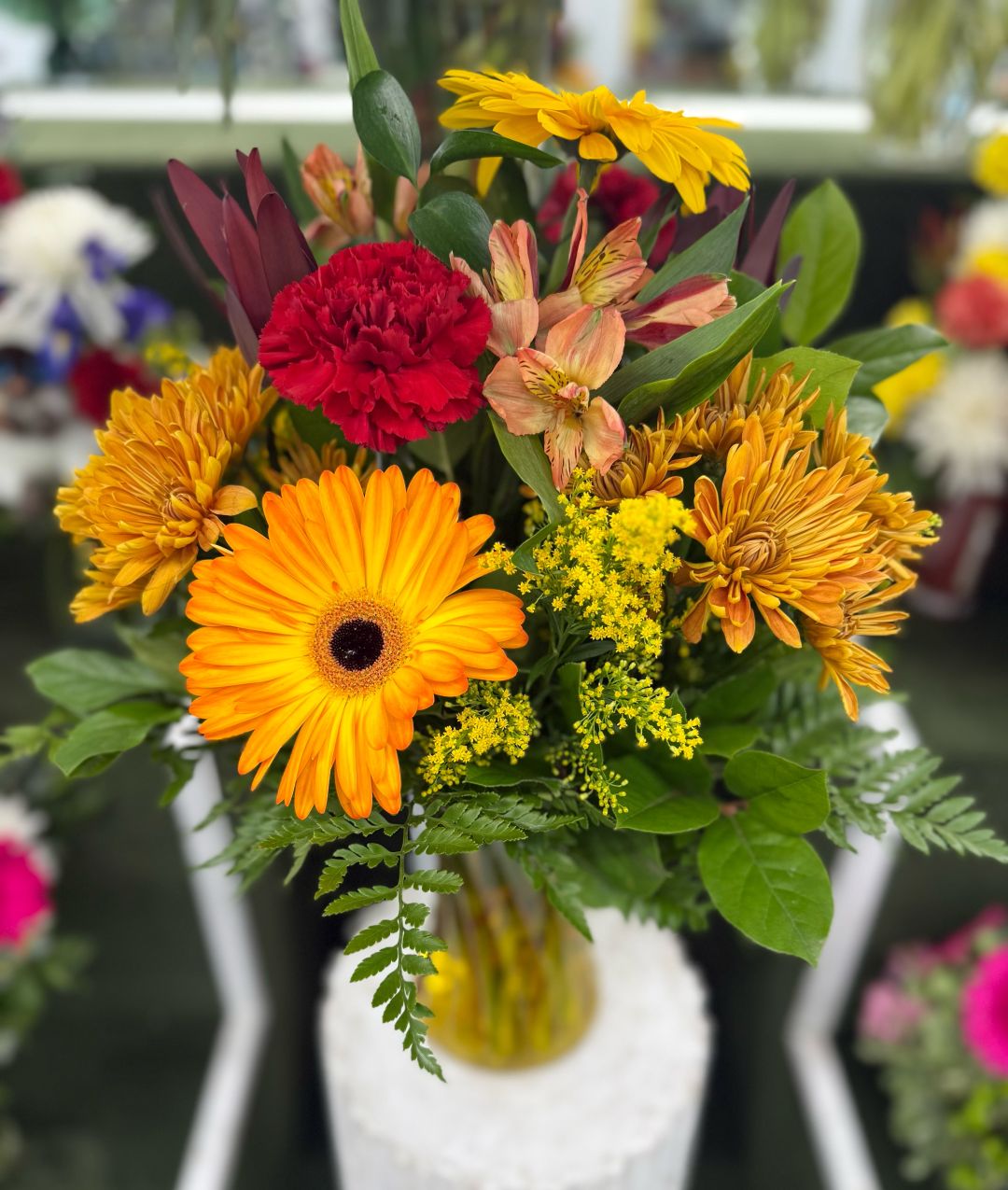 GOLDEN HOUR ARRANGEMENT IN THE COOLER