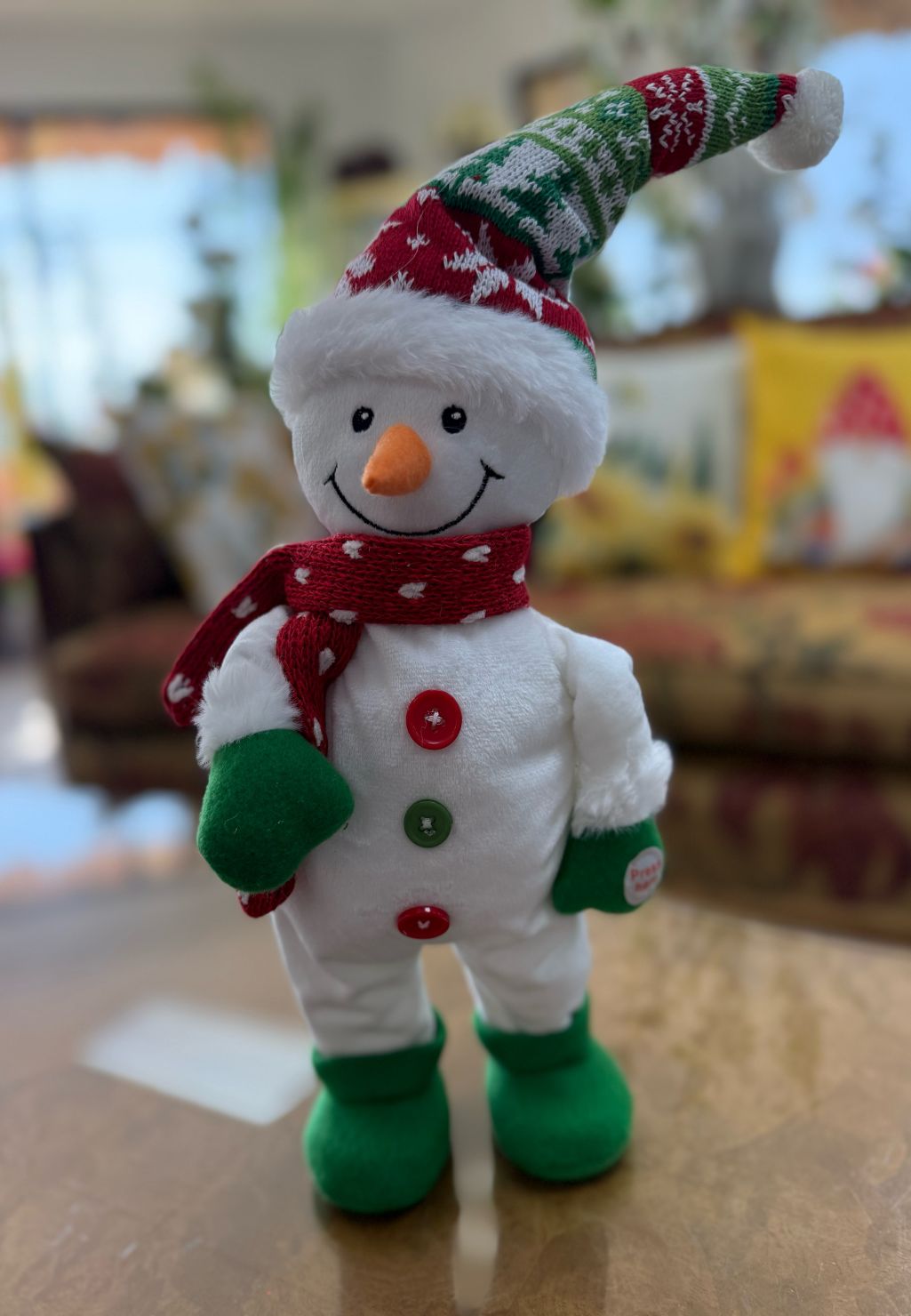 HAPPY DANCING SNOWMAN 