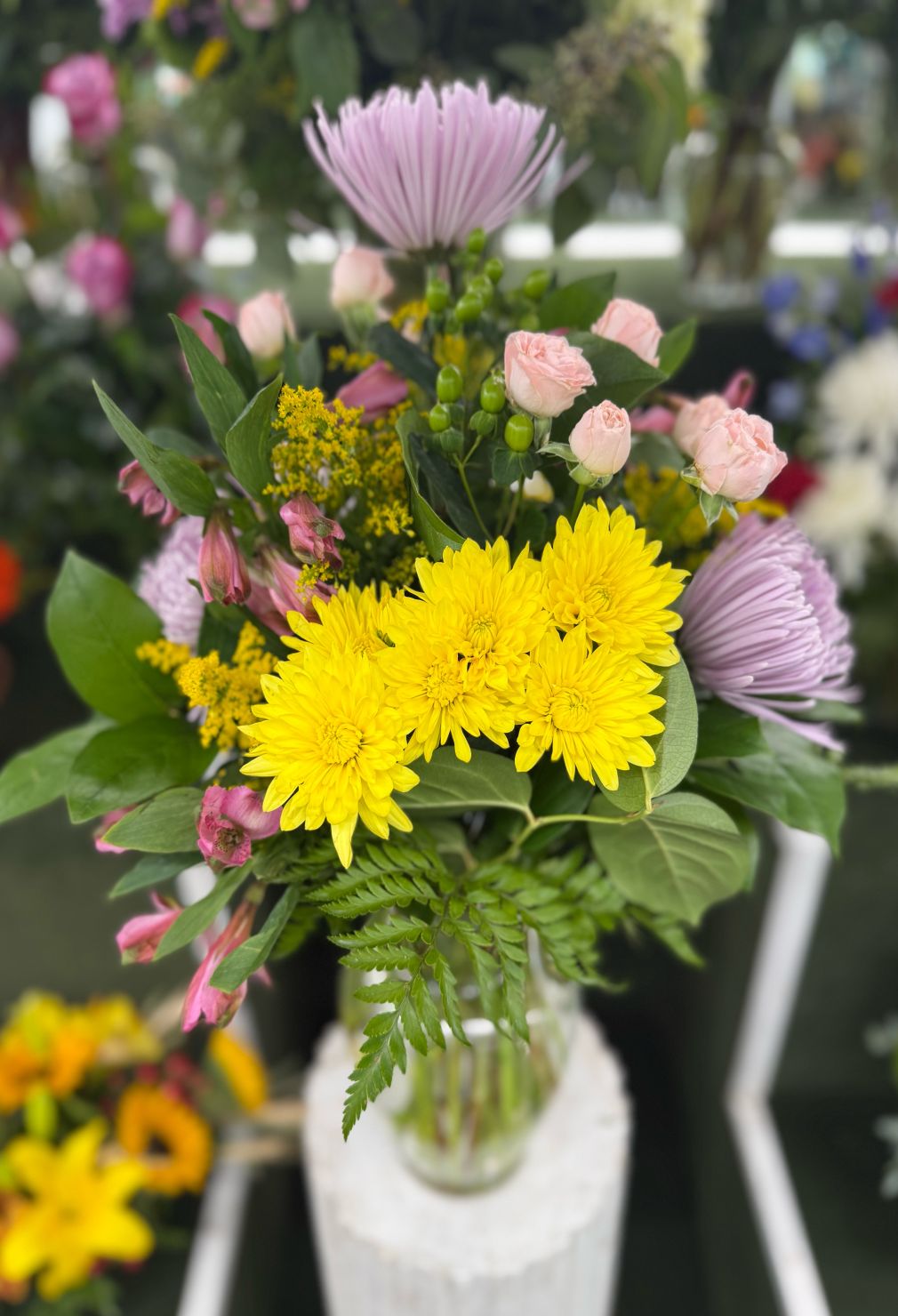 Sweetness in Bloom Arrangement In the Cooler