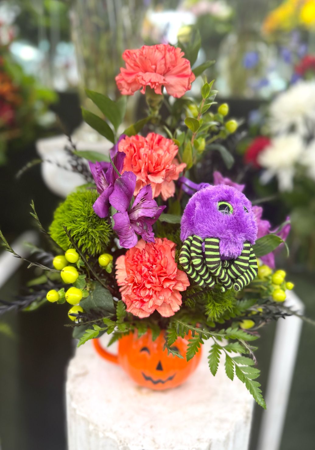Spooky Spiders Arrangement