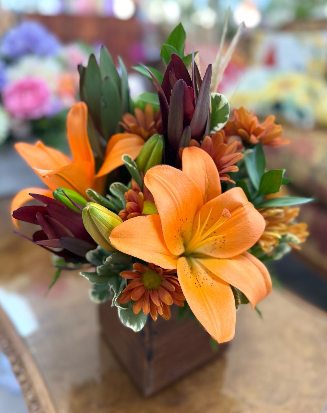 Fall Endeavors Arrangement