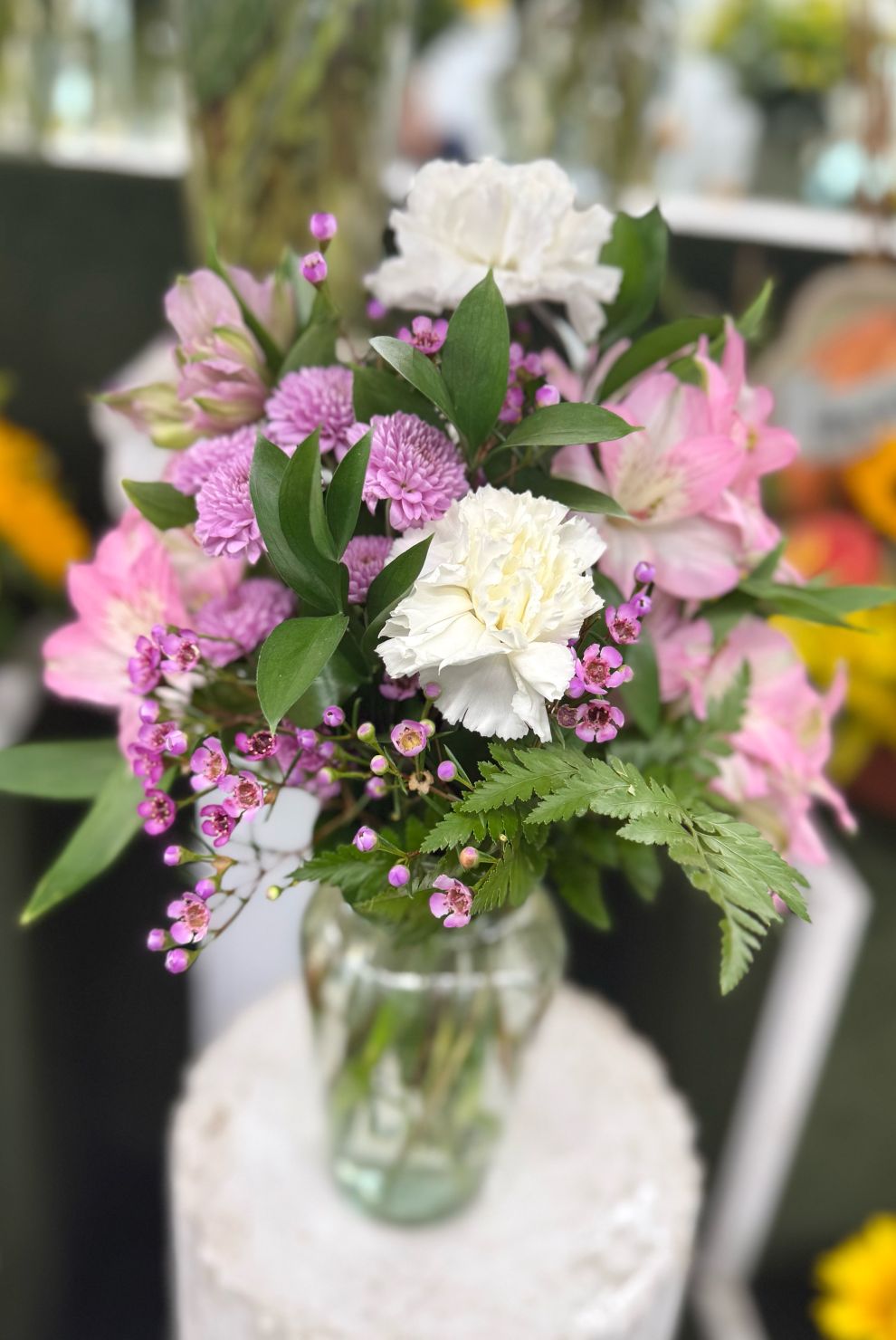 Purely Lovely Arrangement In the Cooler