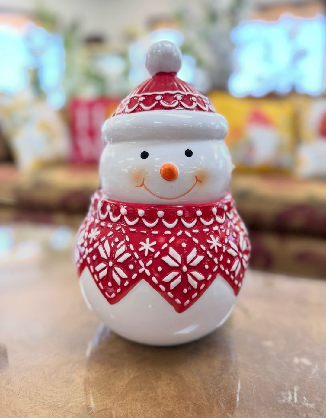 Snowman Cookie Jar