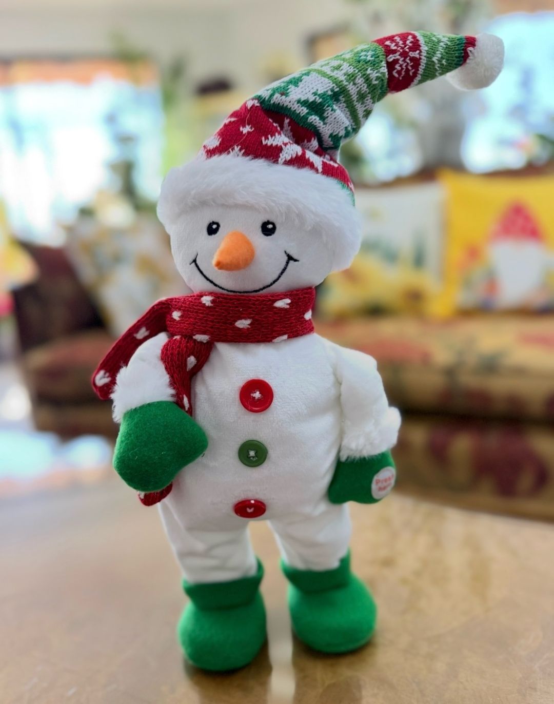 George Dancing Snowman