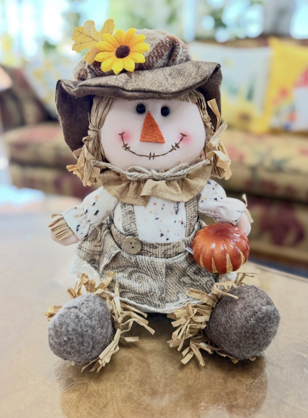 Fall Girl Scarecrow 
