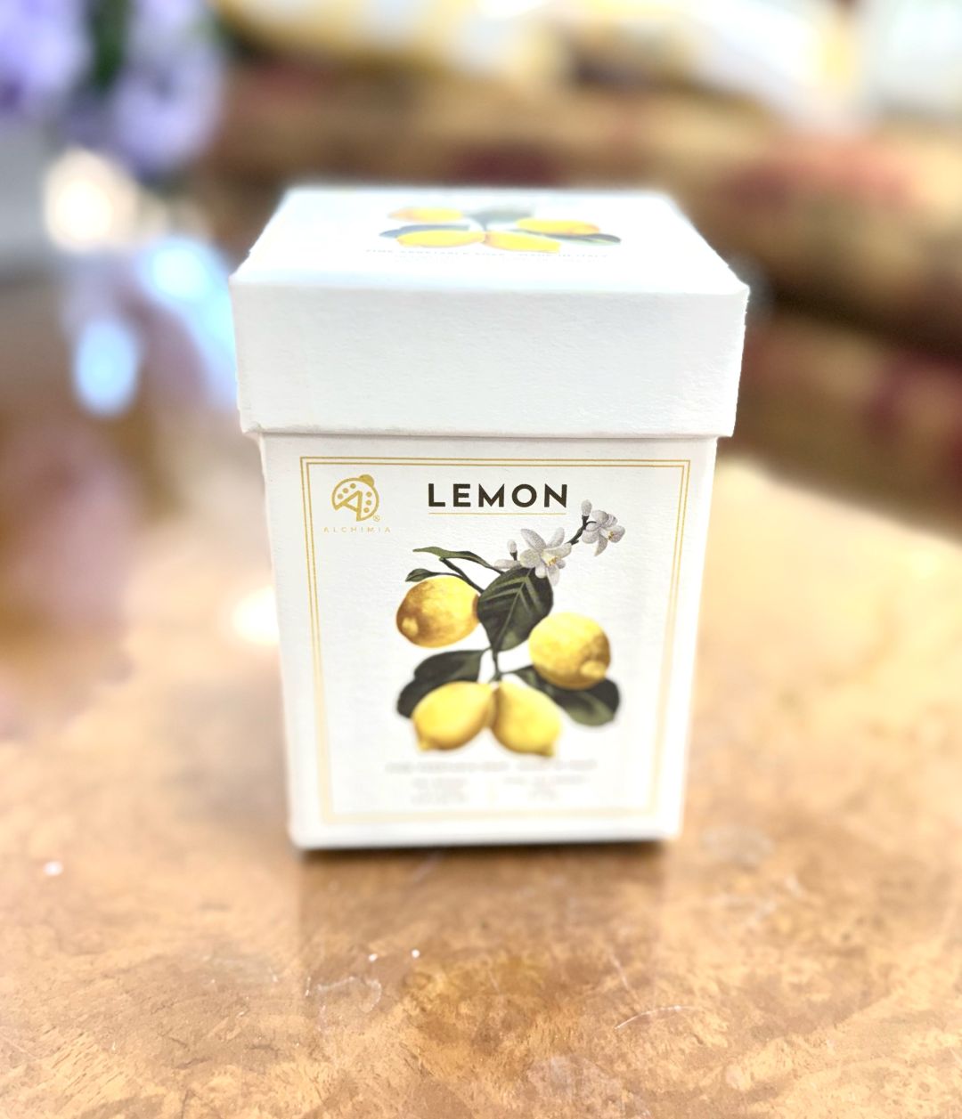 Box of Lemon Bar Soap