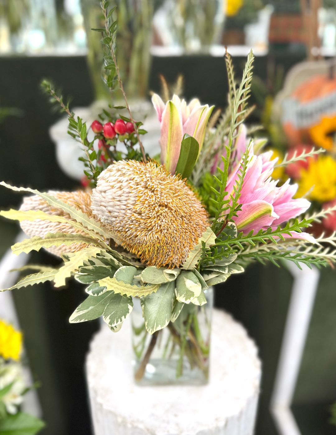 Sunset Tropic Arrangement In the Cooler