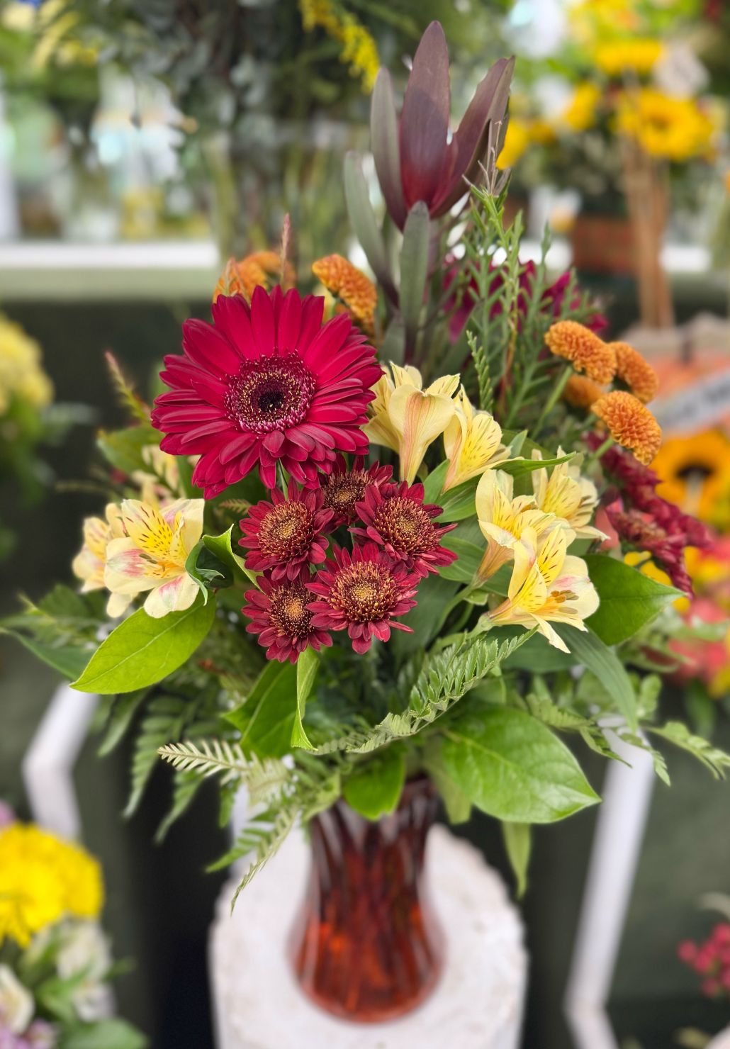 Crimson Tide Arrangement In the Cooler