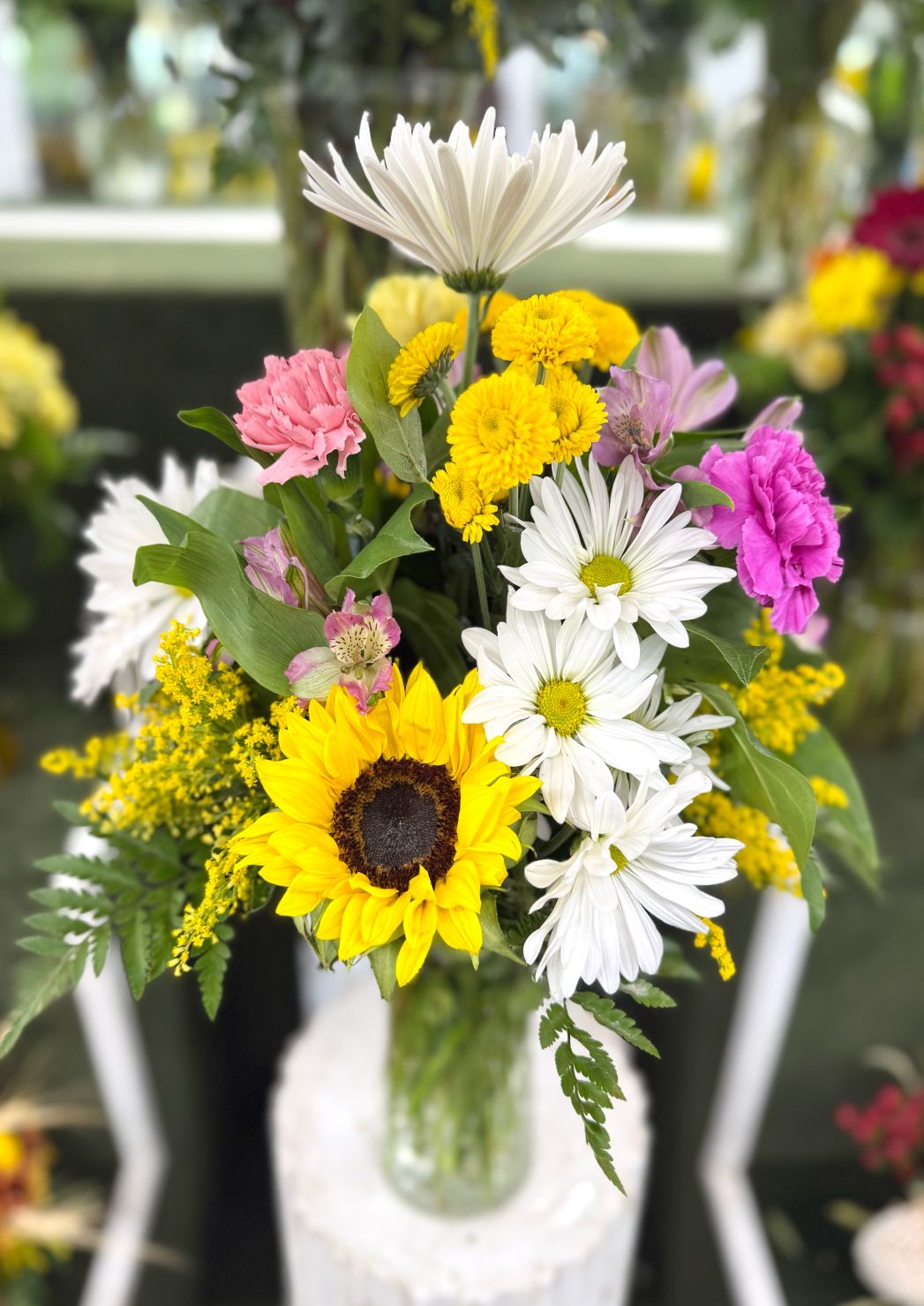 Whimsical Daydream Arrangement In the Cooler