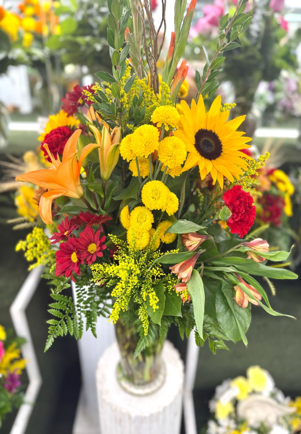 Autumn Afternoon Arrangement In the Cooler