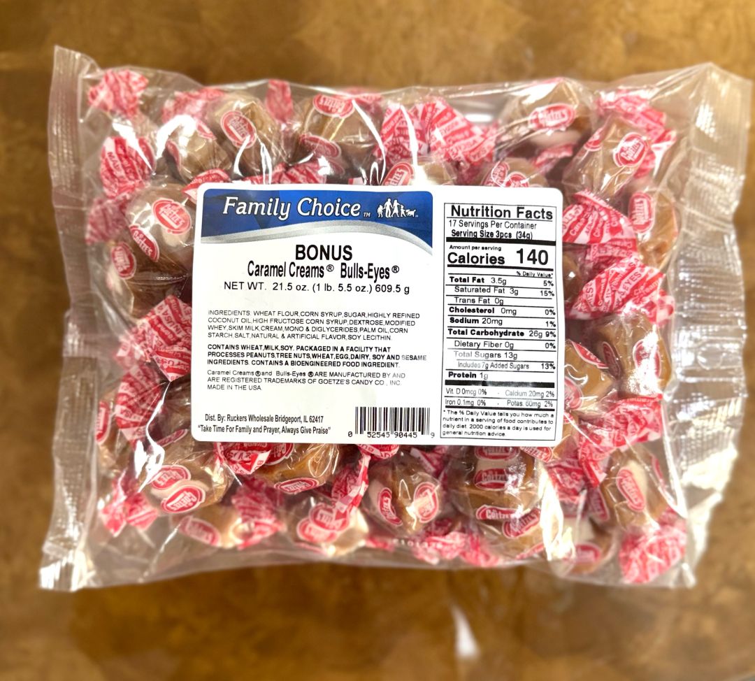 BONUS Caramel Creams 21.5 oz 