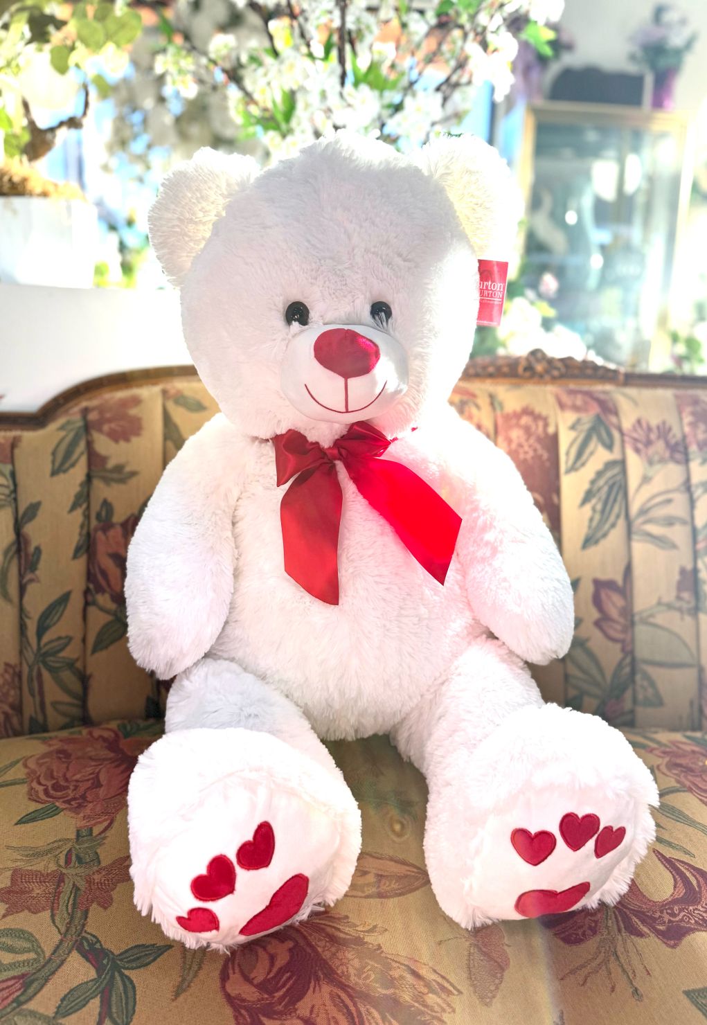 White Stuffed Teddy Bear