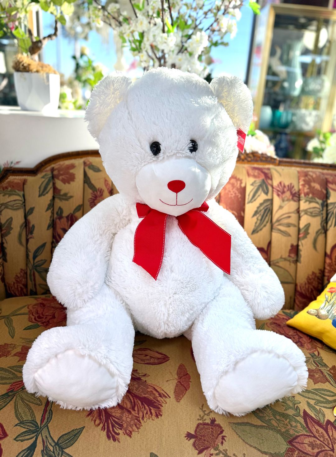 Large White Teddy Bear