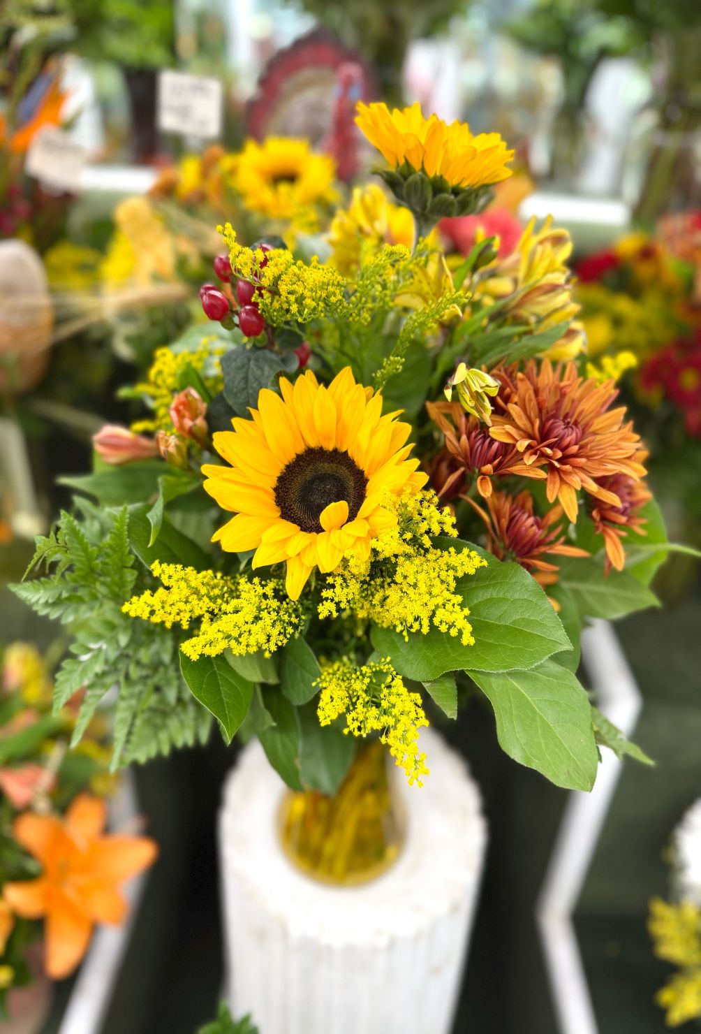 Golden Hour Arrangement In the Cooler