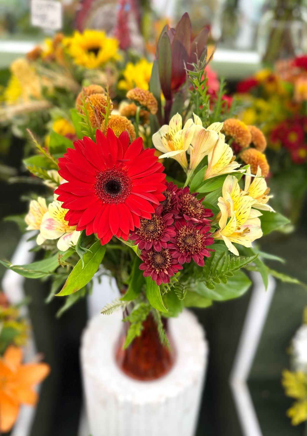Crimson Tide Arrangement In the Cooler