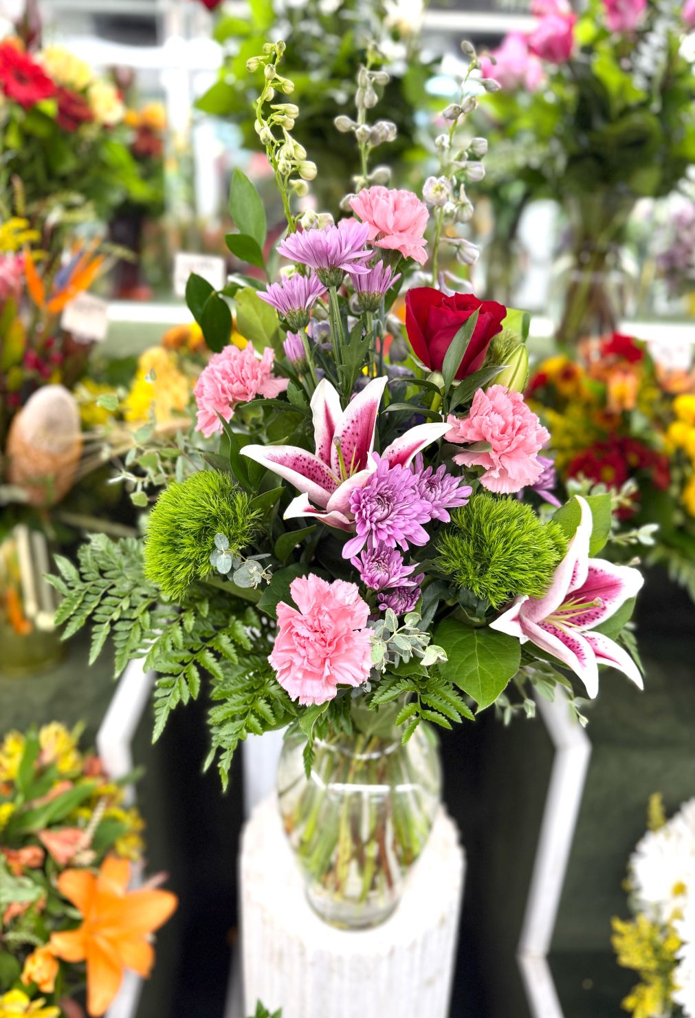 Colorful Romance Arrangement In the Cooler