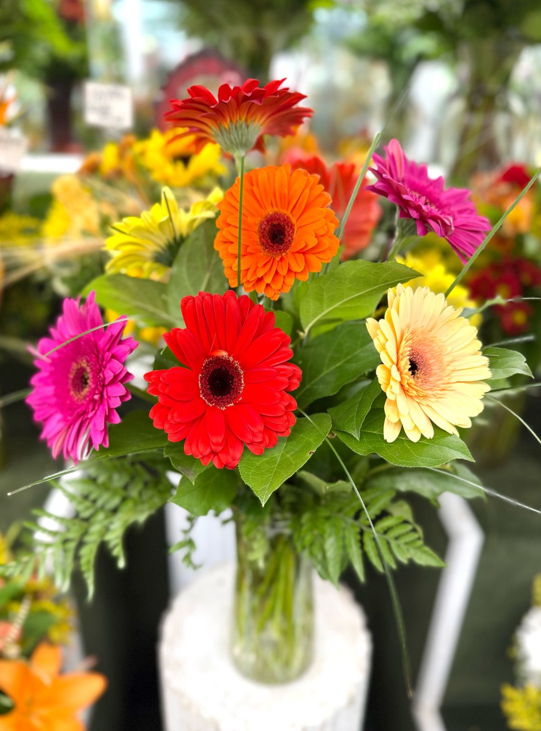 Splash of Color Arrangement In the Cooler