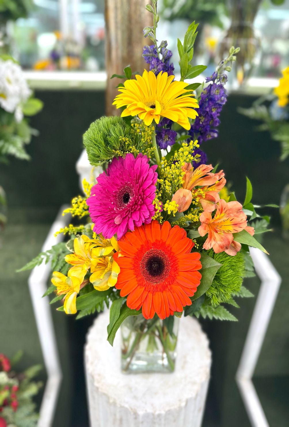 Vibrant Daydream Arrangement In the Cooler