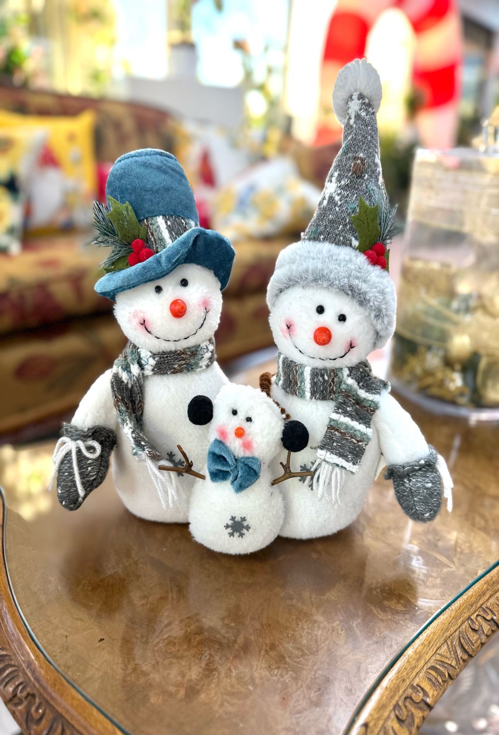 Holiday Snowman Family 