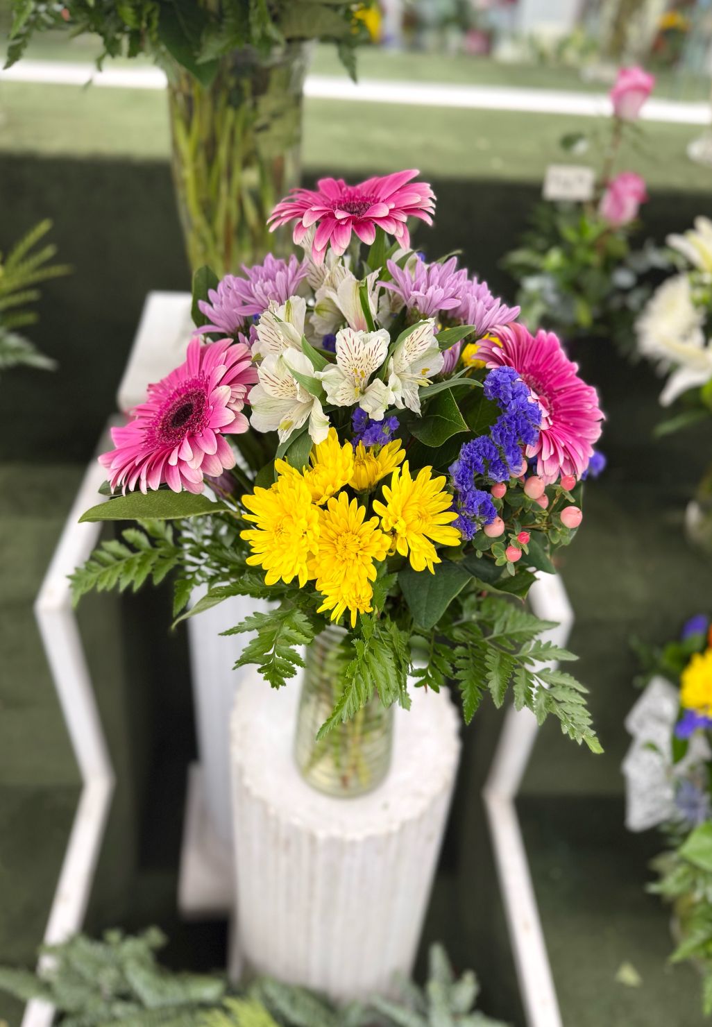 Sending Sunshine Arrangement In the Cooler