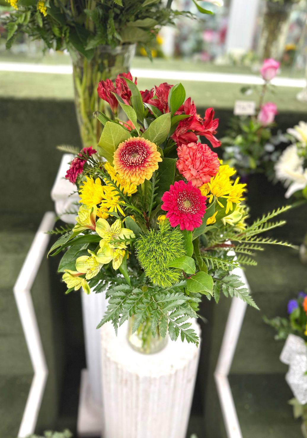 Enchanted Sunset Arrangement In the Cooler