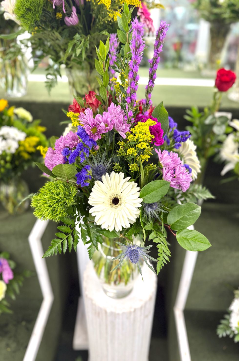 Color Pop Arrangement In the Cooler