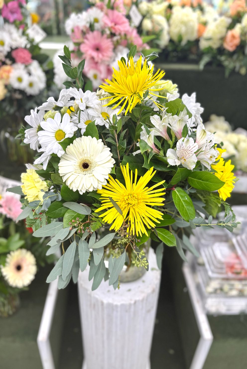 Sweetest Sunshine Arrangement In The Cooler