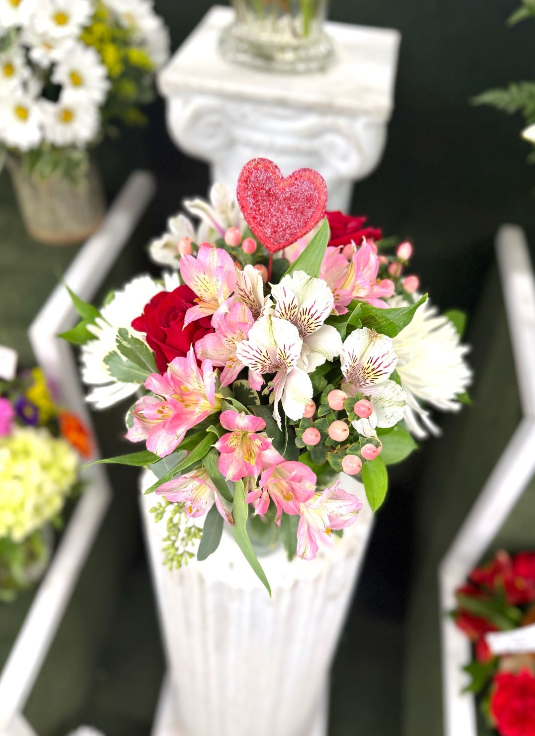 Love You Most Cube Arrangement In the Cooler