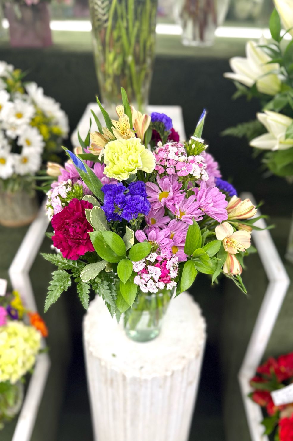 Color Pop Arrangement In the Cooler