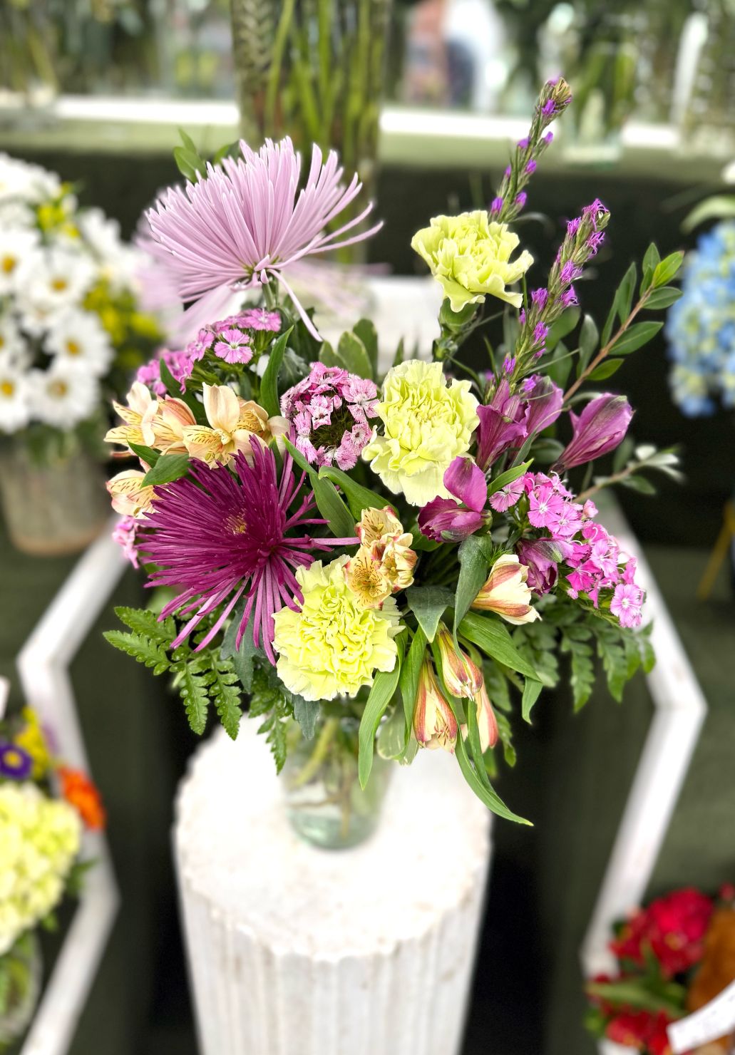 Light & Lovely Arrangement In the Cooler