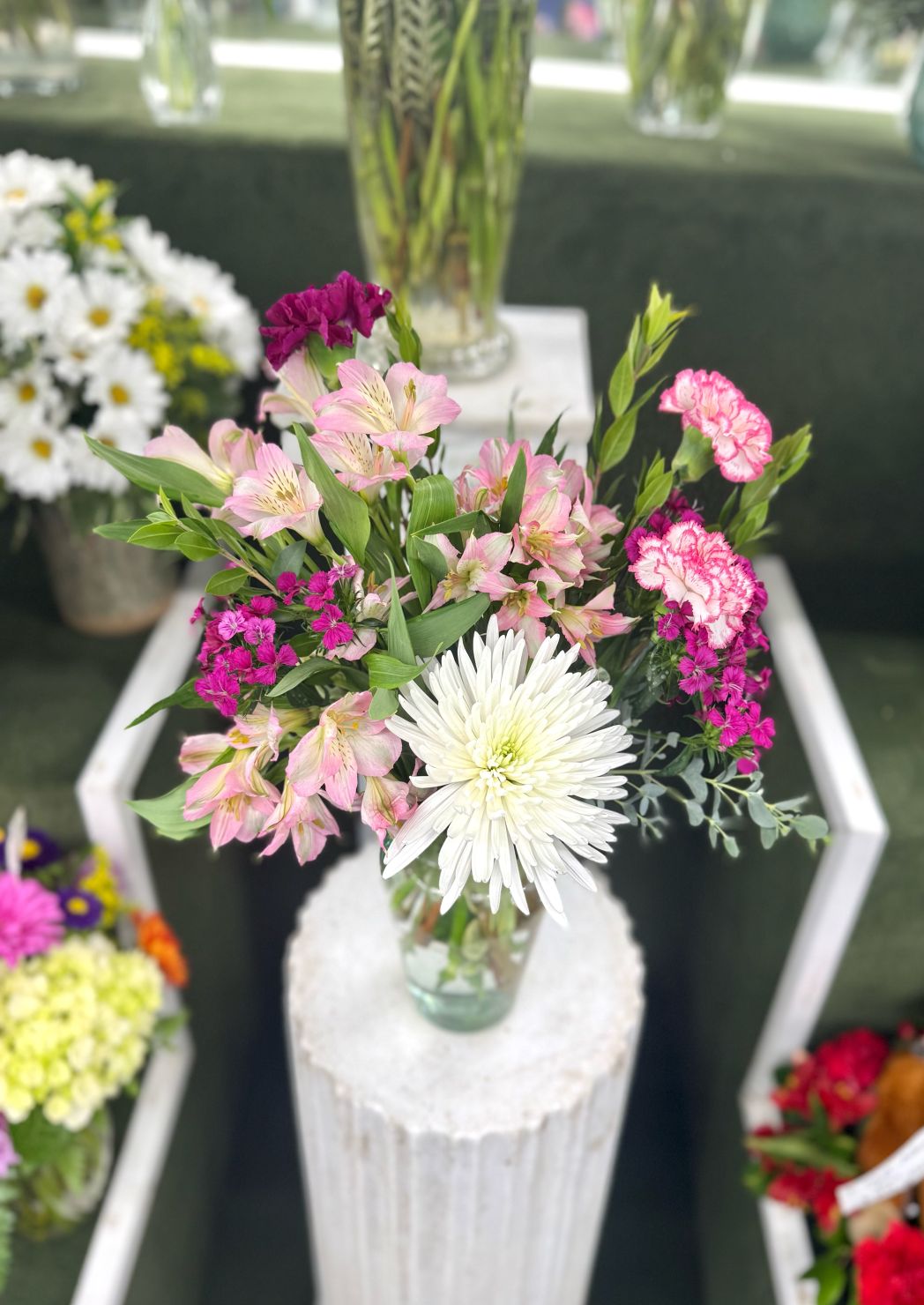 Soft Pastels Arrangement In the Cooler