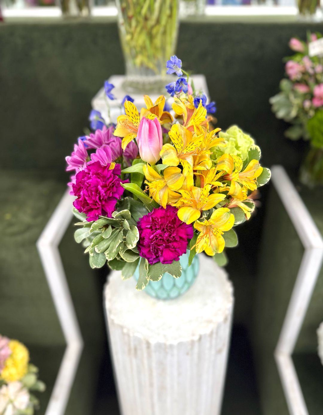 Garden Daydream Arrangement In the Cooler