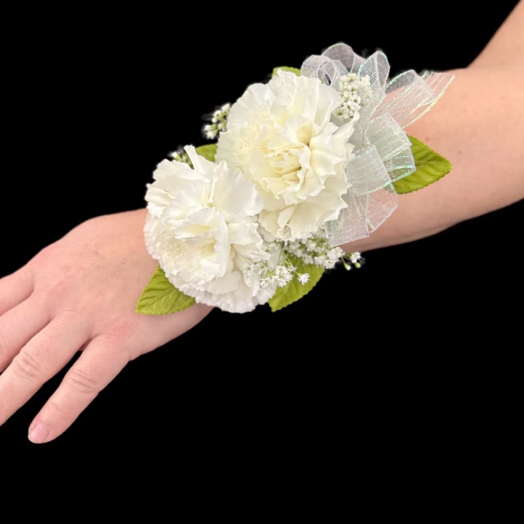 Elegant Double Carnation Corsage 