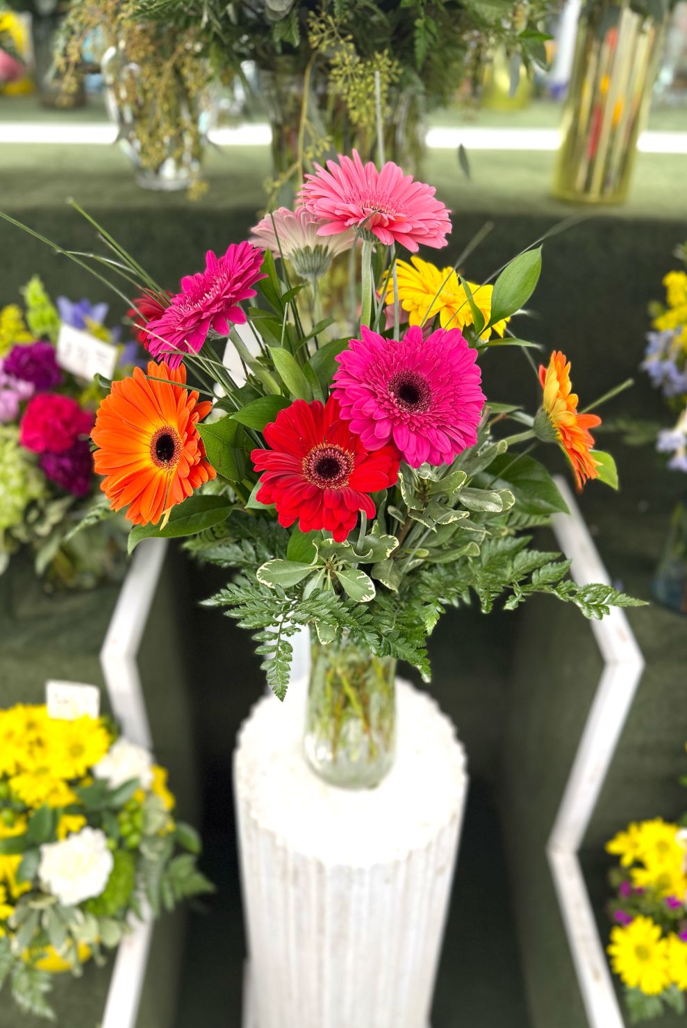 Splash of Color Arrangement In the Cooler
