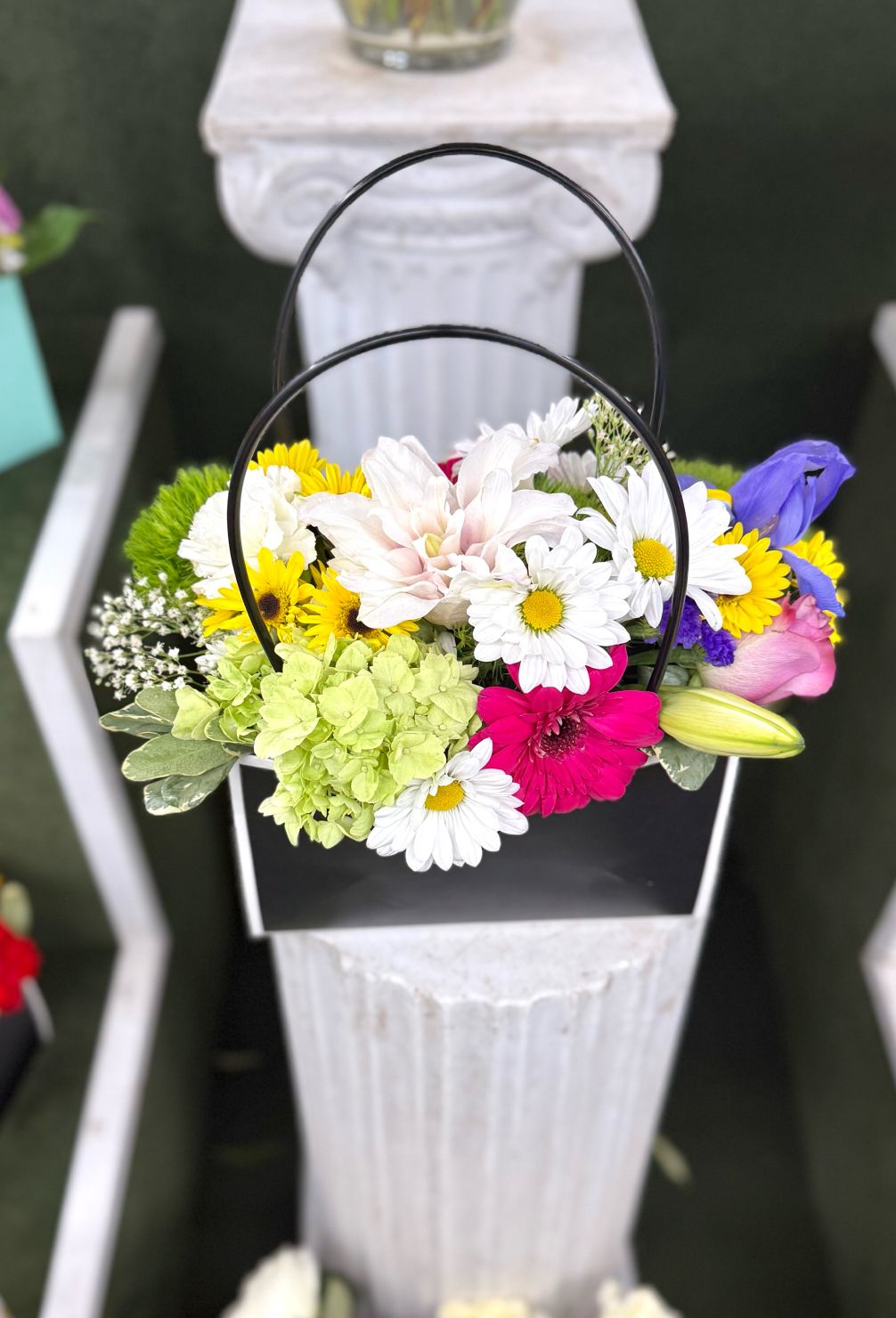 Flower Tote Bag In the Cooler