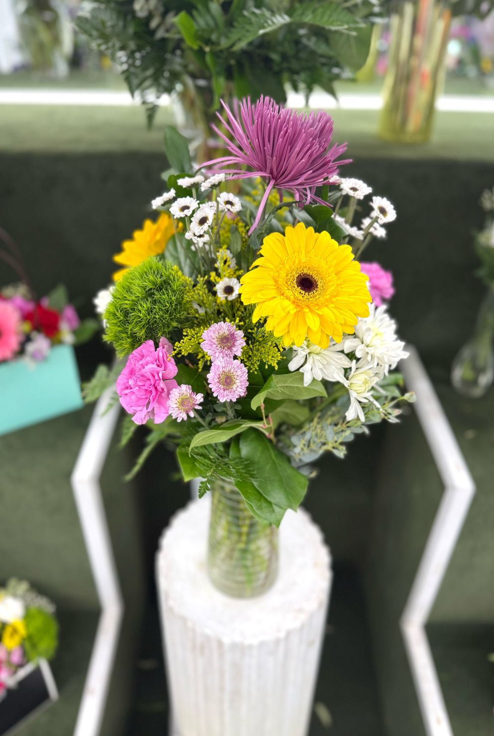 Sweet Stems Arrangement In the Cooler