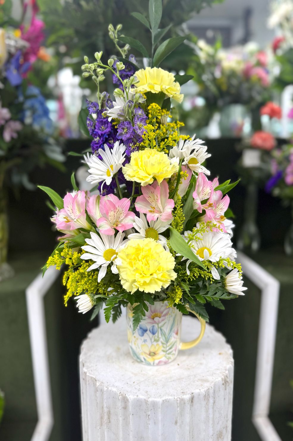 Springtime Sweetness Arrangement In the Cooler
