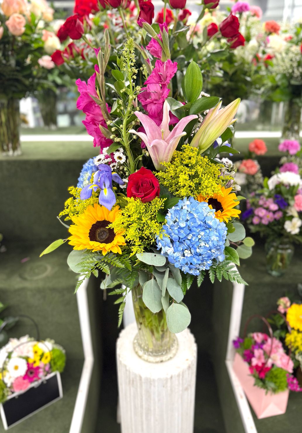 Bloom For You Arrangement In the Cooler