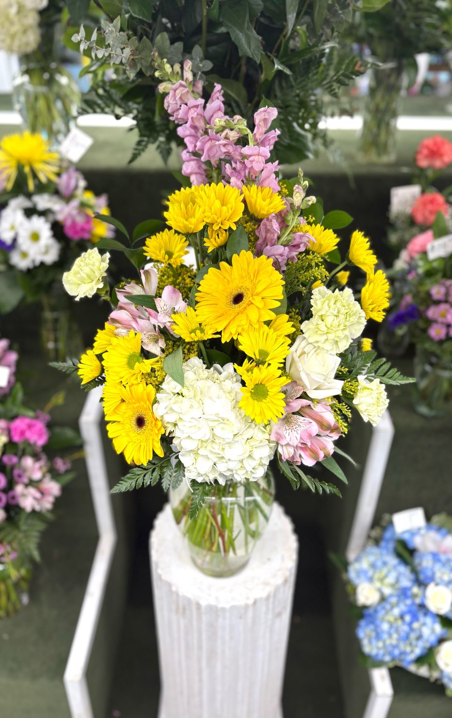 Sweetest Sunshine Arrangement In the Cooler
