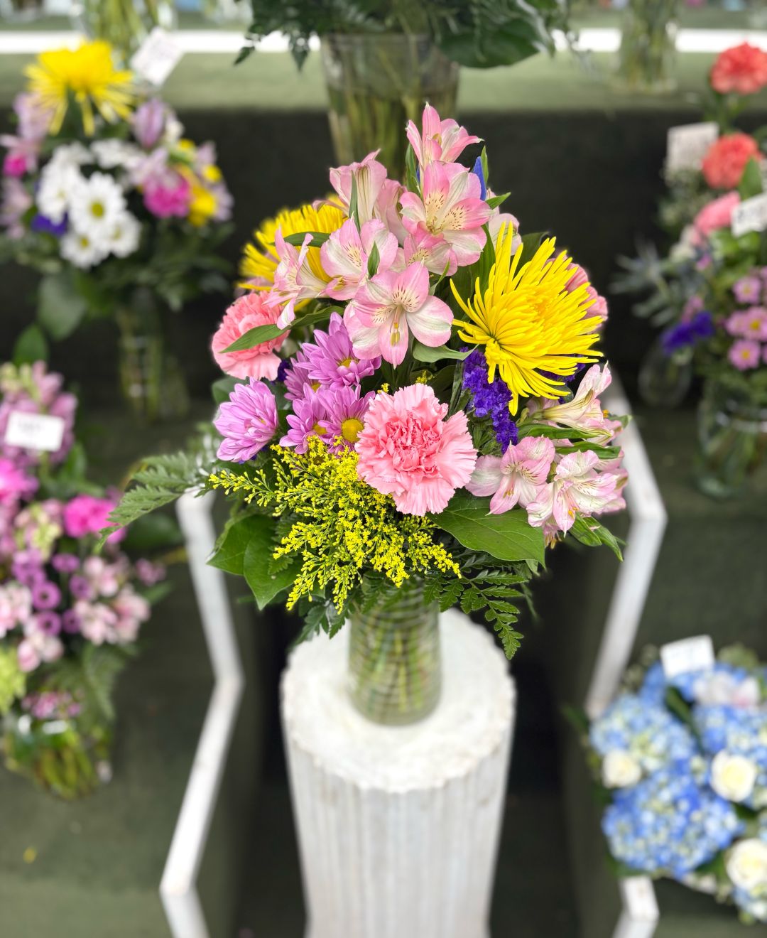 Blessed Blooms Arrangement In the Cooler