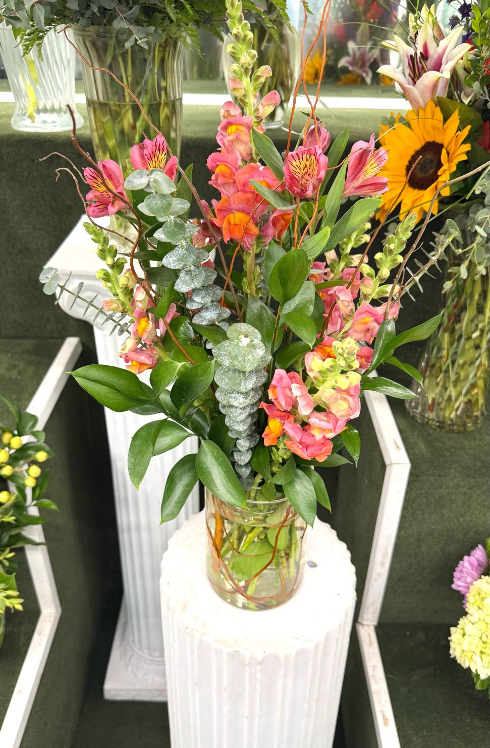 Petal Mischief Arrangement In the Cooler