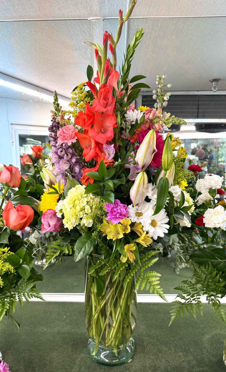 Creative Colors Arrangement In the Cooler