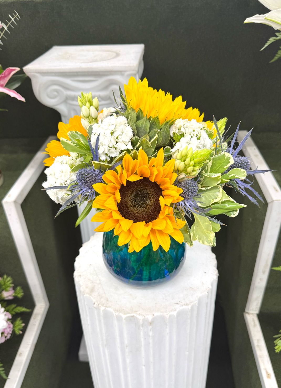 Soft Summer Arrangement In the Cooler