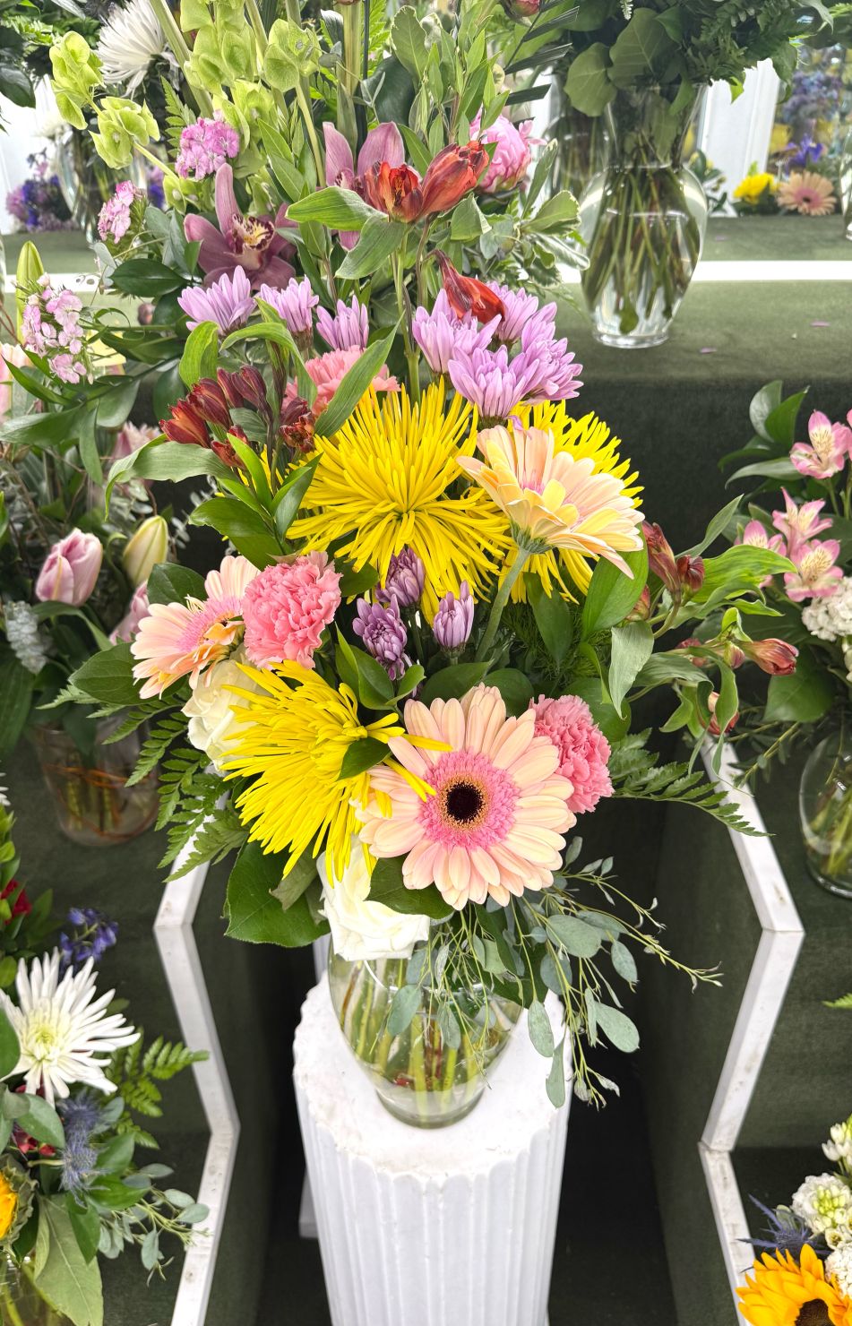Sweet Whisper Arrangement In the Cooler